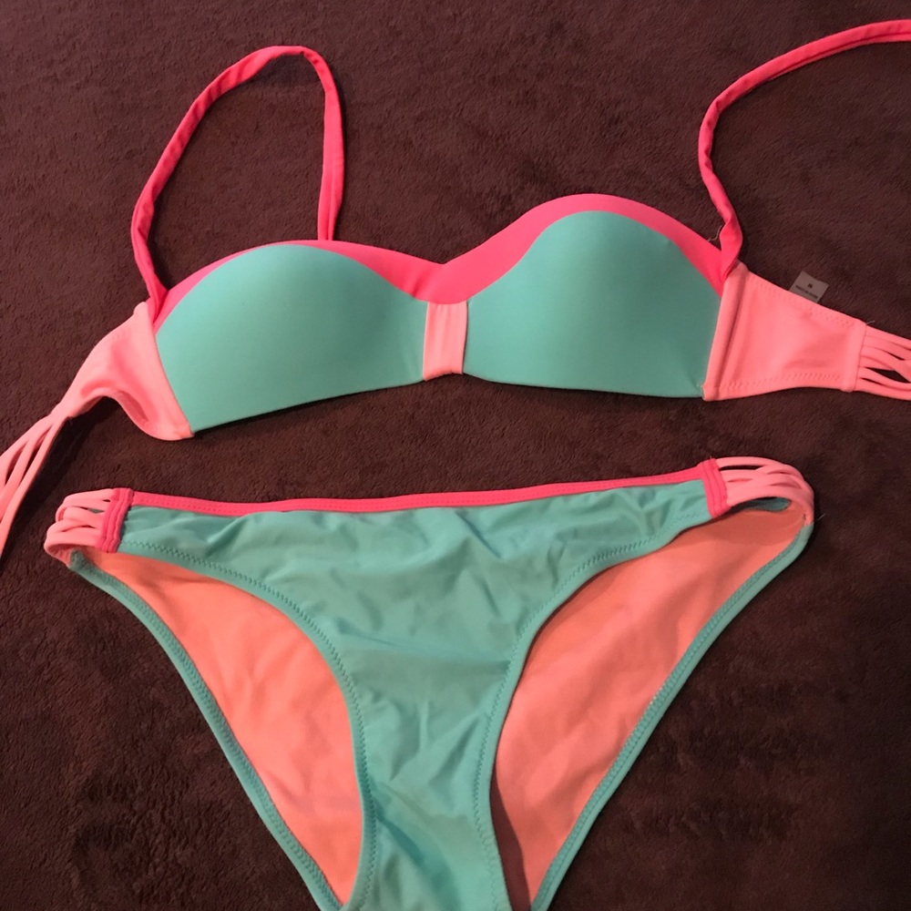 Cute neon bikini